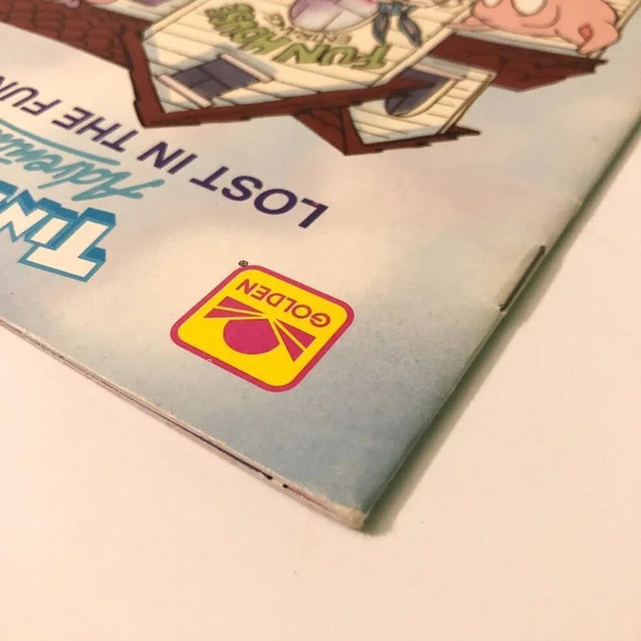 Vtg 1990 Tiny Toon Adventures Lost In The Fun House Golden Book - Picture 5 of 15